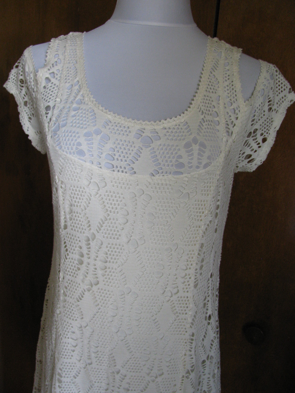 Free People women’s ivory stylish New dress 