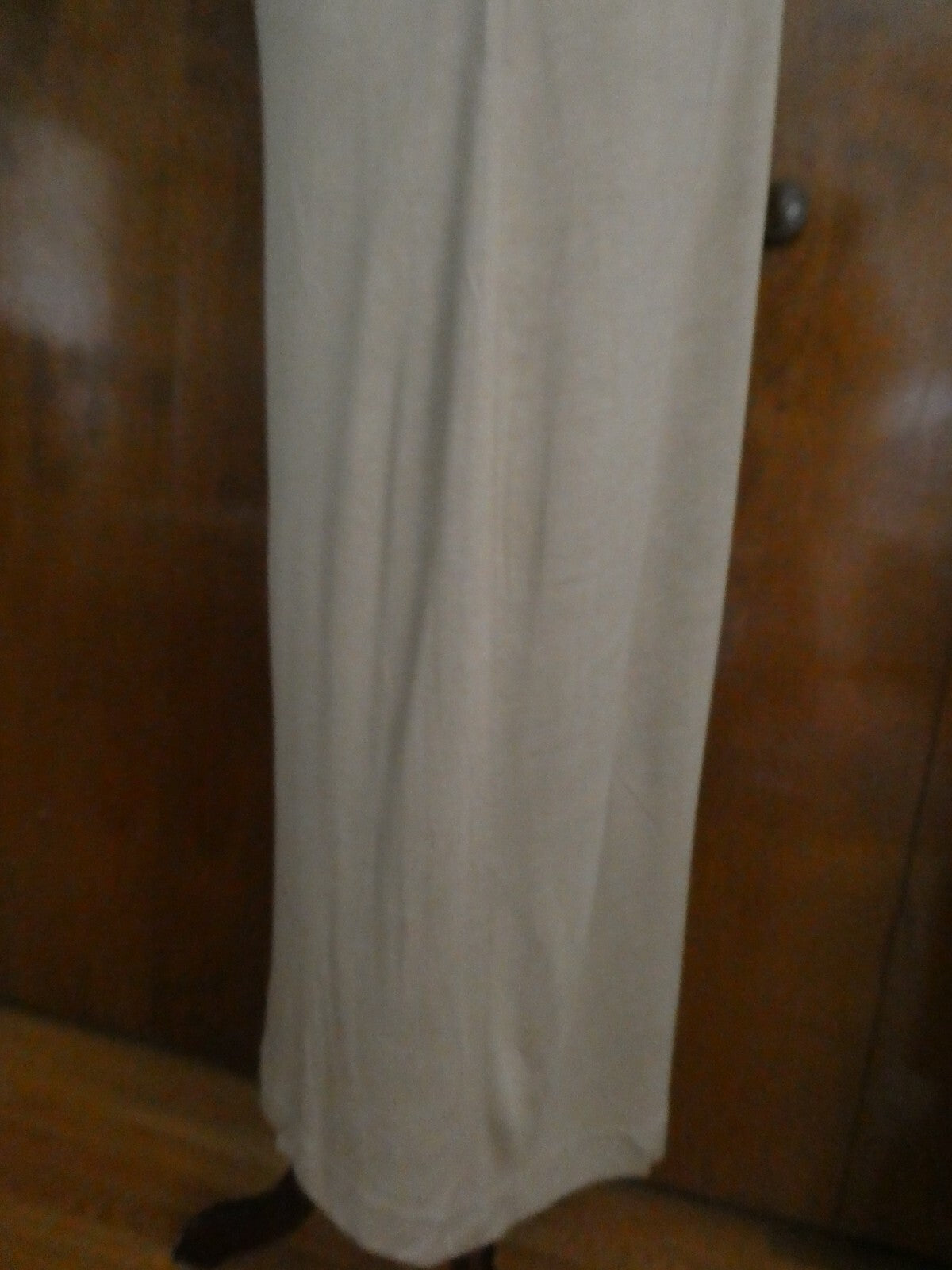 Polo Ralph Lauren women's 100% viscose lined beige tan dress size Large