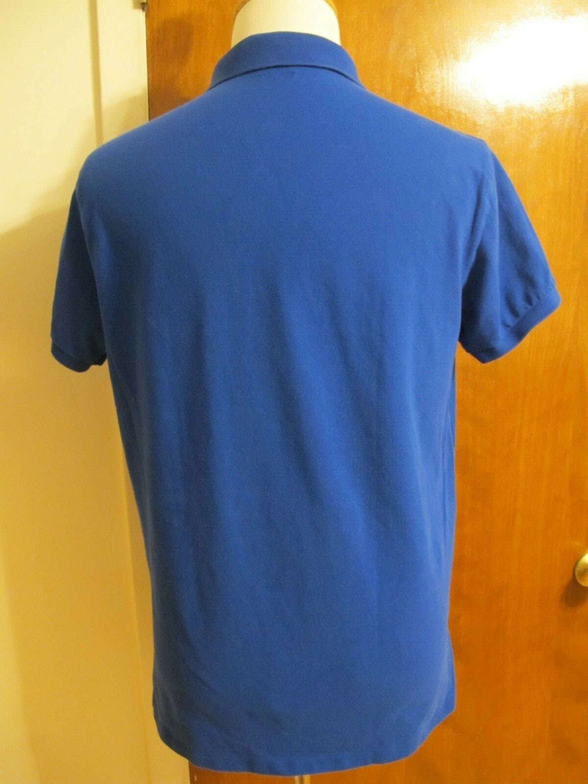 Polo Ralph Lauren Men's Blue Custom Fit Shirt Size Large 