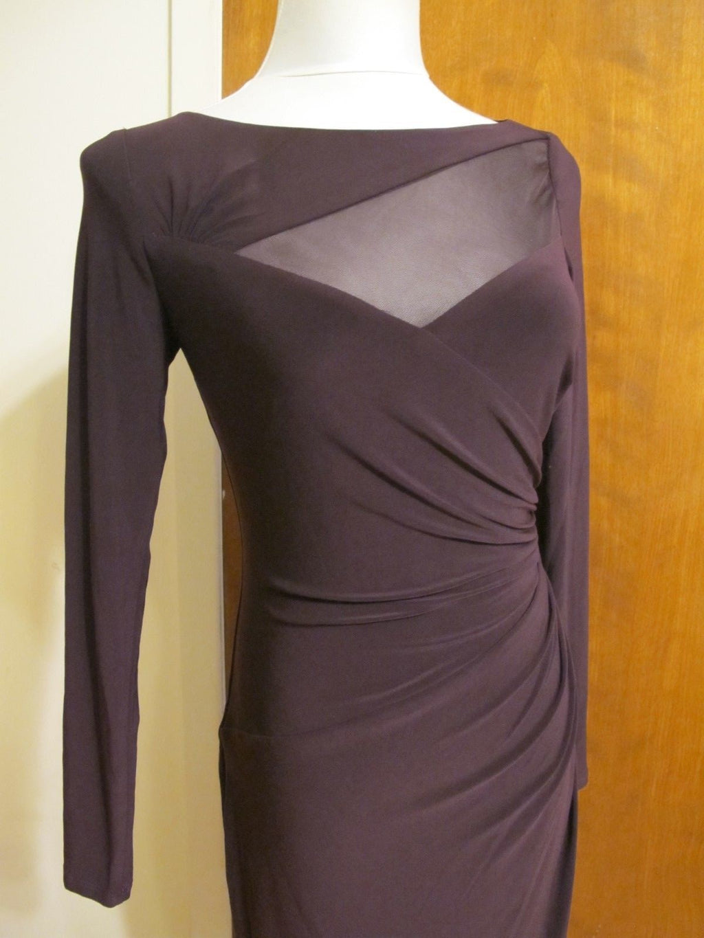 Lauren Ralph Lauren women’s raisin evening dress 4 