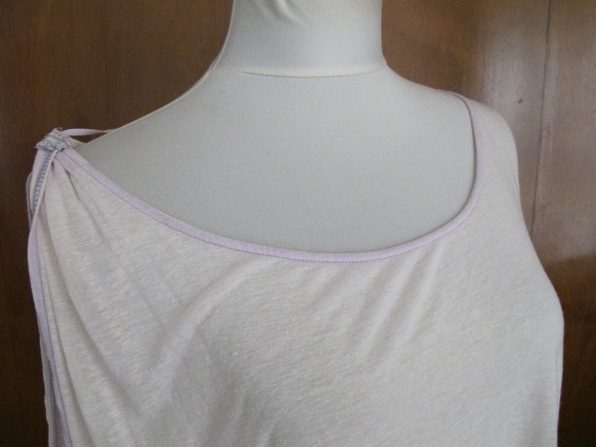 Free People Women’s One Shoulder Lavender Long Top 