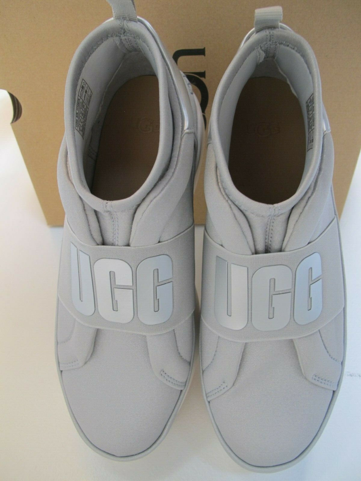 Ugg Australia Women’s NEUTRA Slip On Sneaker Shoes Silver Gray W/1110878