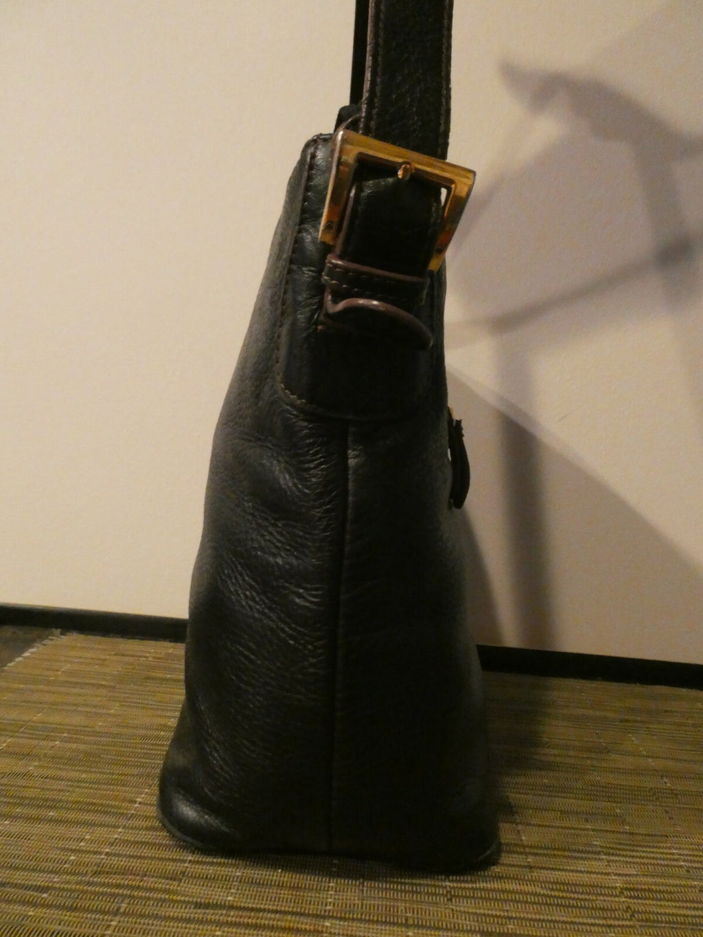 Etienne Aigner Women's Genuine Leather Hobo Handbag Purse