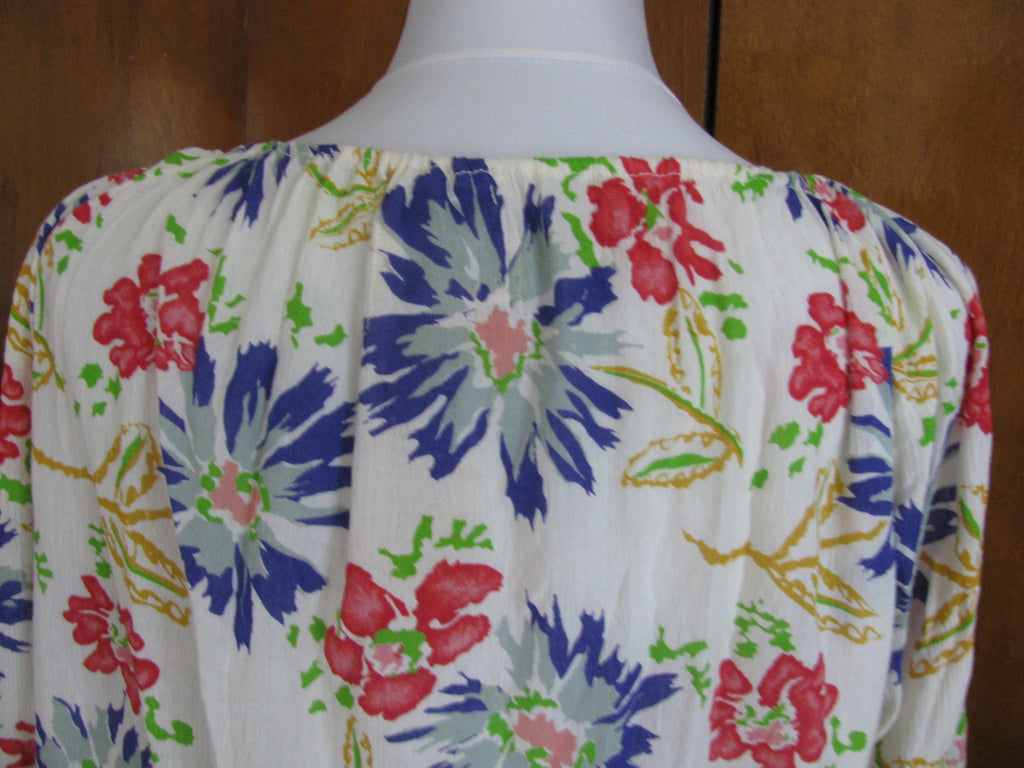 Denim & Supply women’s cotton/viscose colored 3/4 sleeves top large