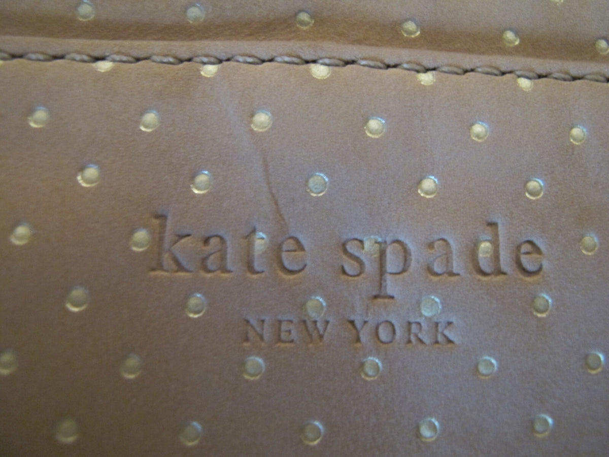 Kate Spade Women’s Beige Suede Small Bag 