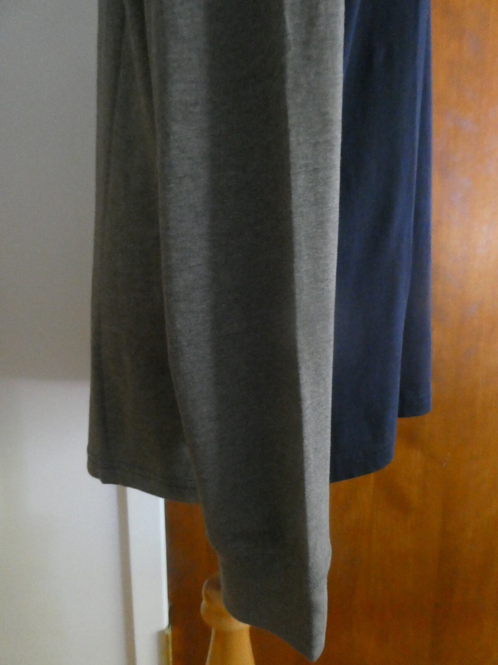 U.S POLO ASSN men’s navy/gray long sleeves soft cotton crew neck shirt size XL