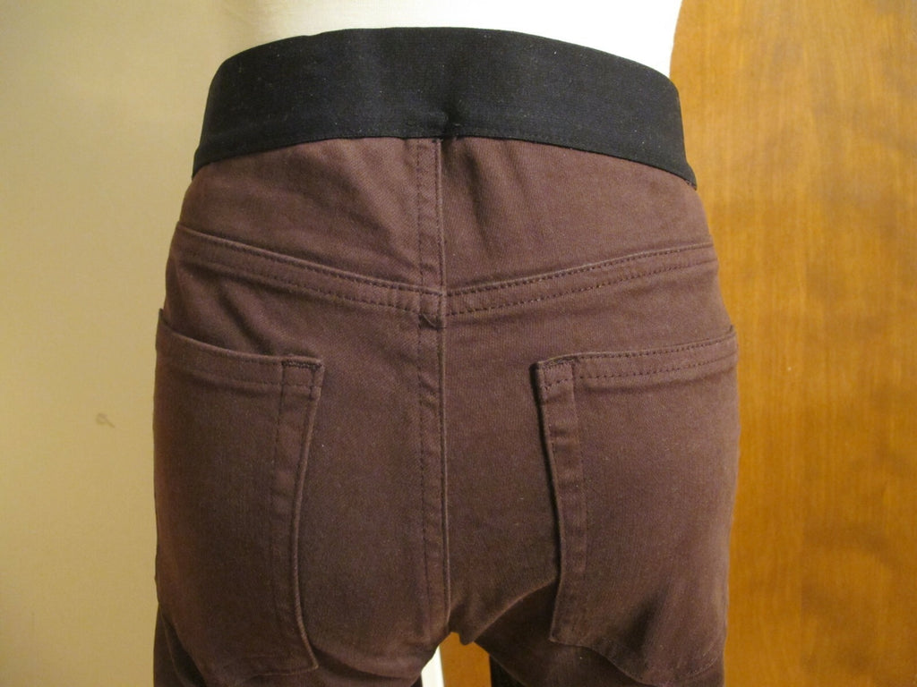 Gap Women’s Brown Pull-On Legging Stretch Slim - Pants Size 27R US4, 33R US16