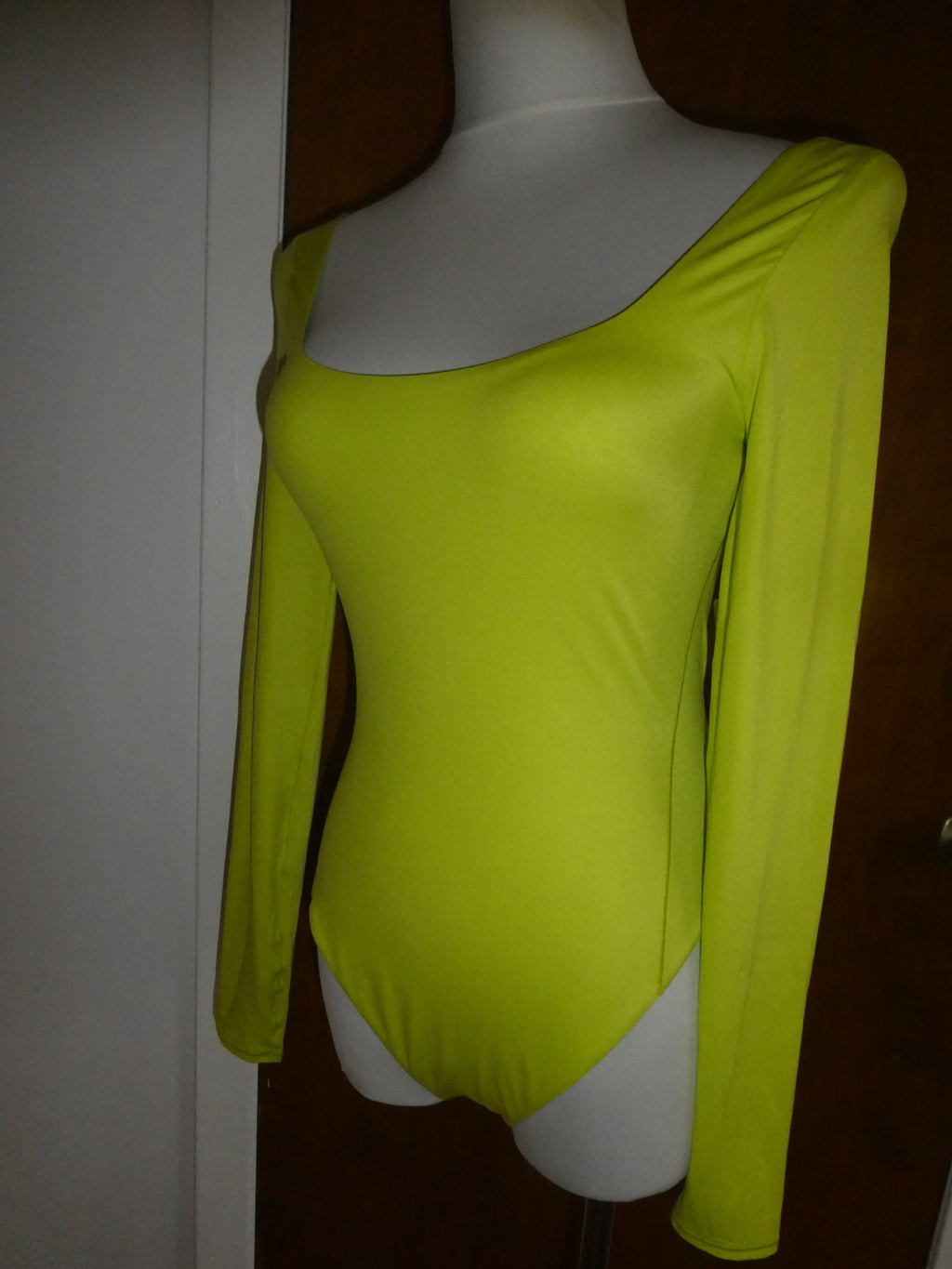 Lululemon Bodysuit Wundermost Nulu Long Sleeve Thong Lime XS, M, L, XL