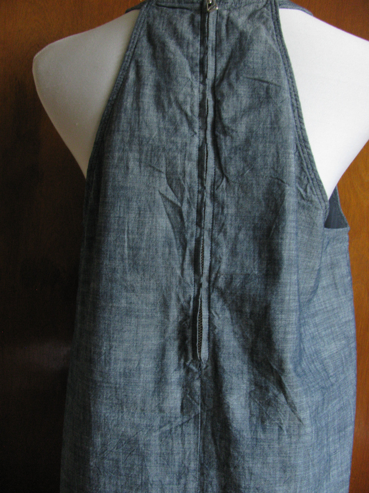 Gap women's gray cotton lined dress New