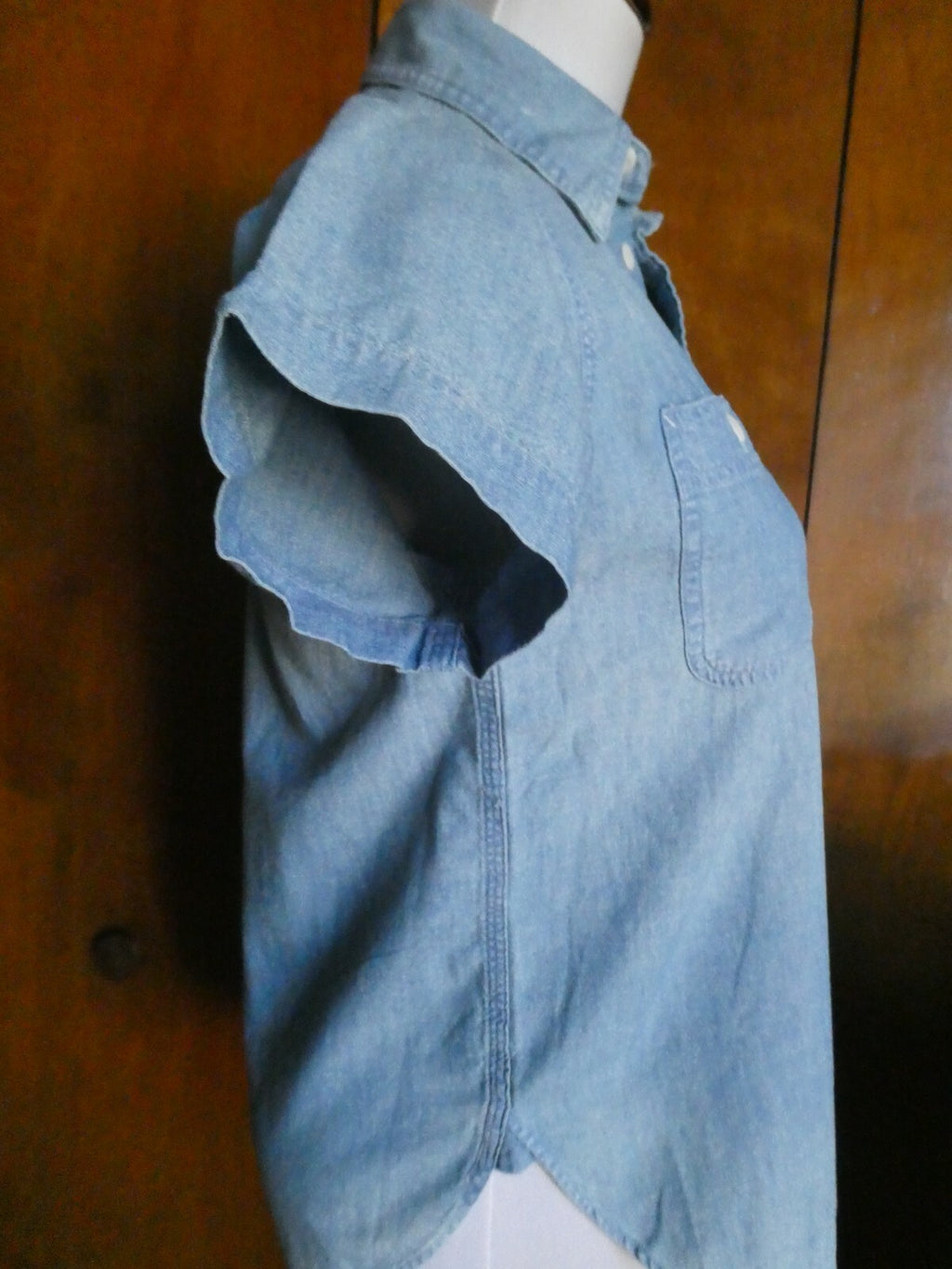 POLO Ralph Lauren Women’s Blue Button-Down Shirt Size 2