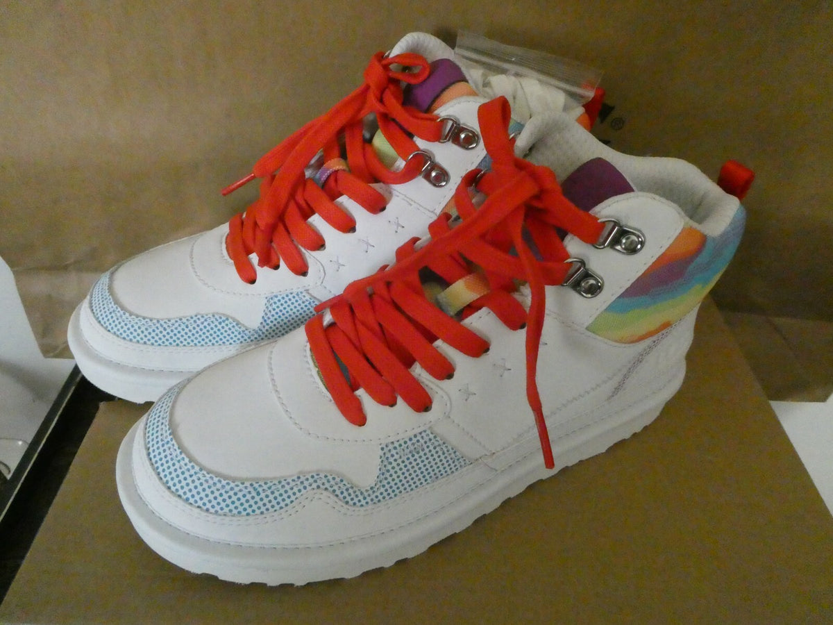 Ugg Australia Women’s Highland Multi Color Hi Top Sneakers Cali Collage 6.5, 11