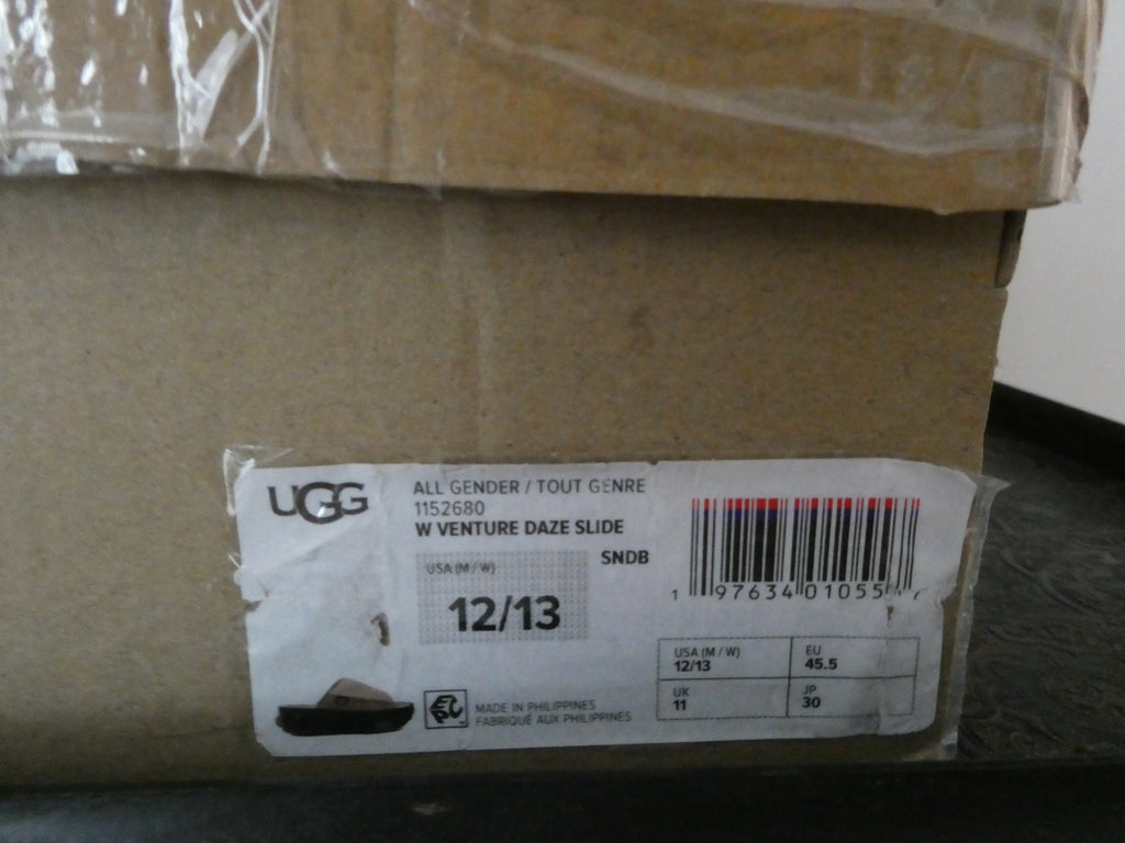 UGG Venture Daze Slide Beige Sandal Shoe Unisex Men Size 12 / Women Size 13
