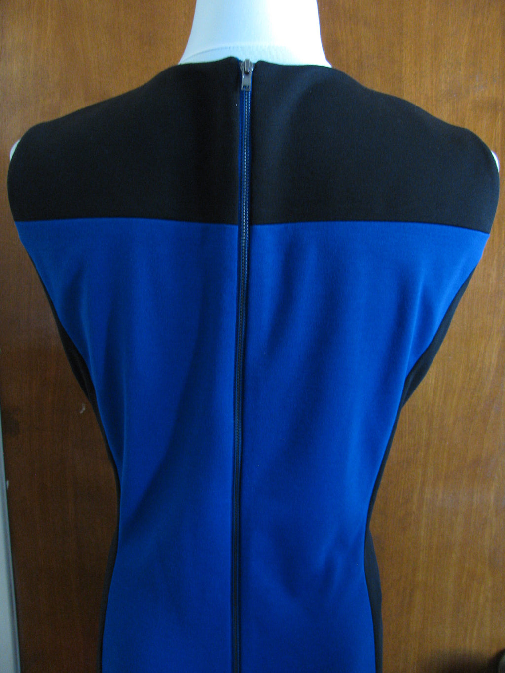Tahari  Blue Black Dress 12