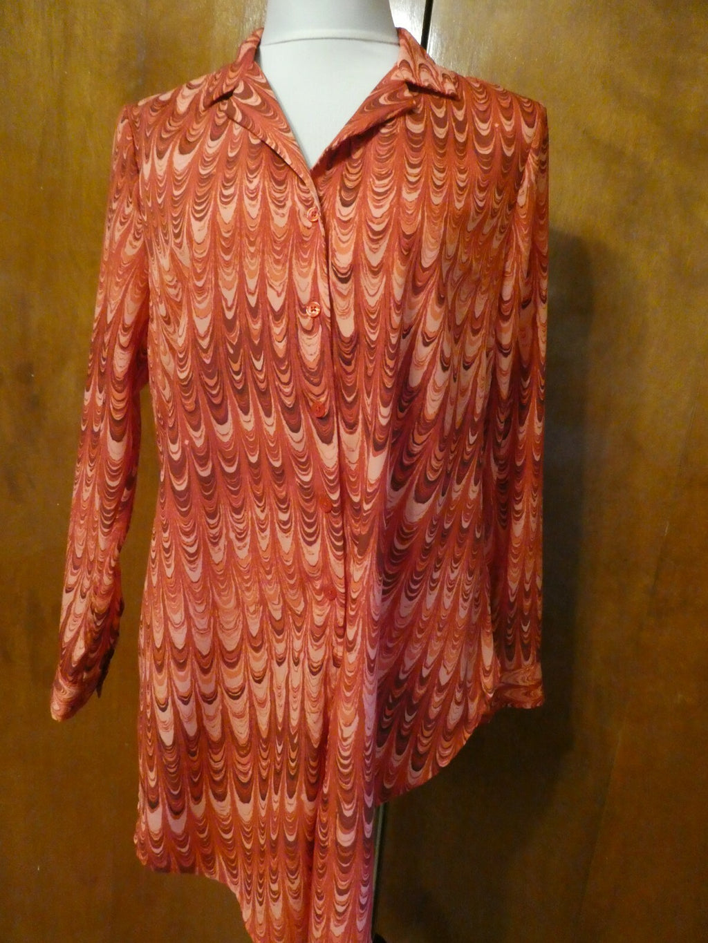 Michael Kors women’s multicolor asymmetrical top Large