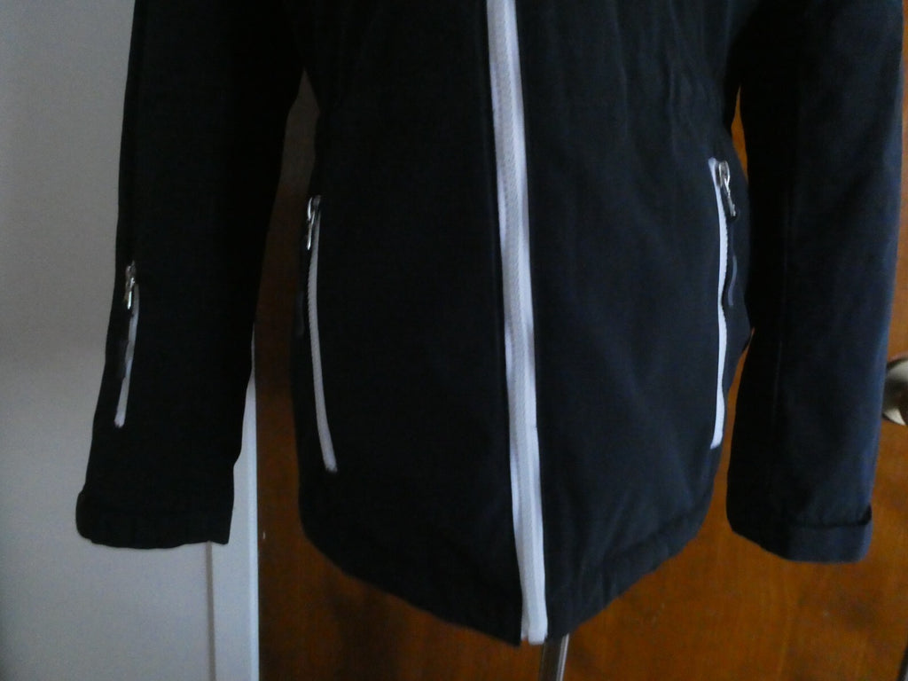 G.H. Bass CO. Junior’s Boys Navy Hooded Winter Coat Jacket Size Small