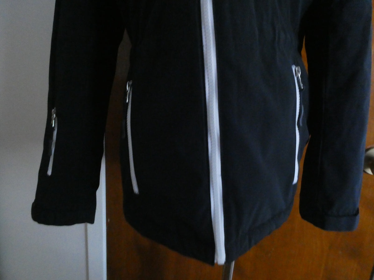 G.H. Bass CO. Junior’s Boys Navy Hooded Winter Coat Jacket Size Small