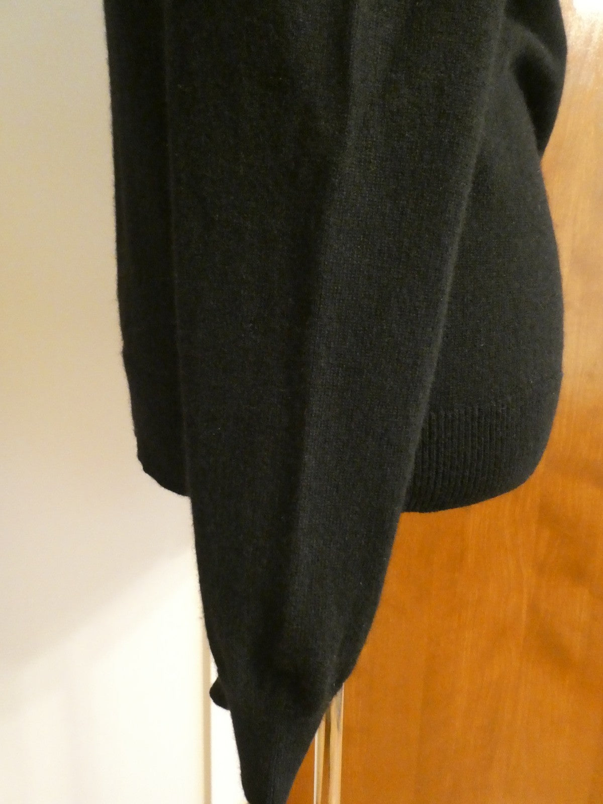 Aqua Cashmere Cold-Shoulder Ruffle Sweater from Bloomingdale's Retail Value $198