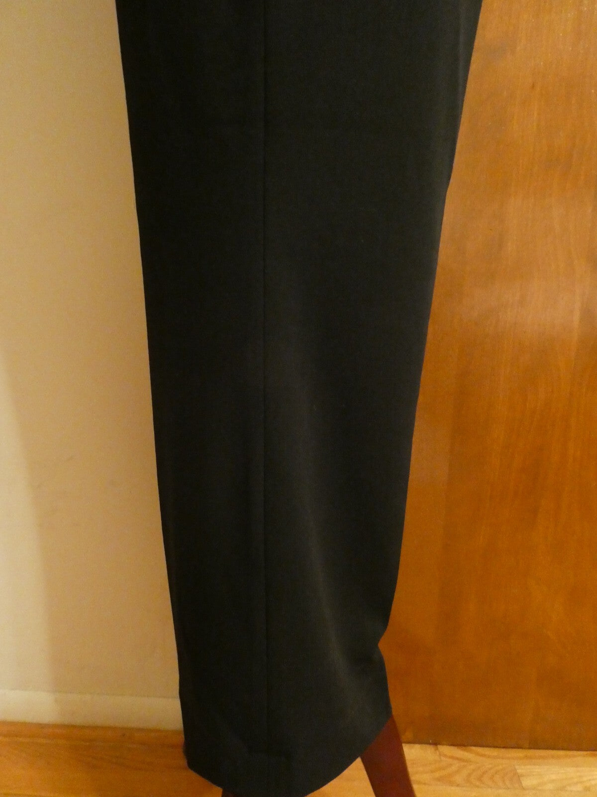 Tahari Arthur S. Levine women's g black full lined dress pants wide leg size 14