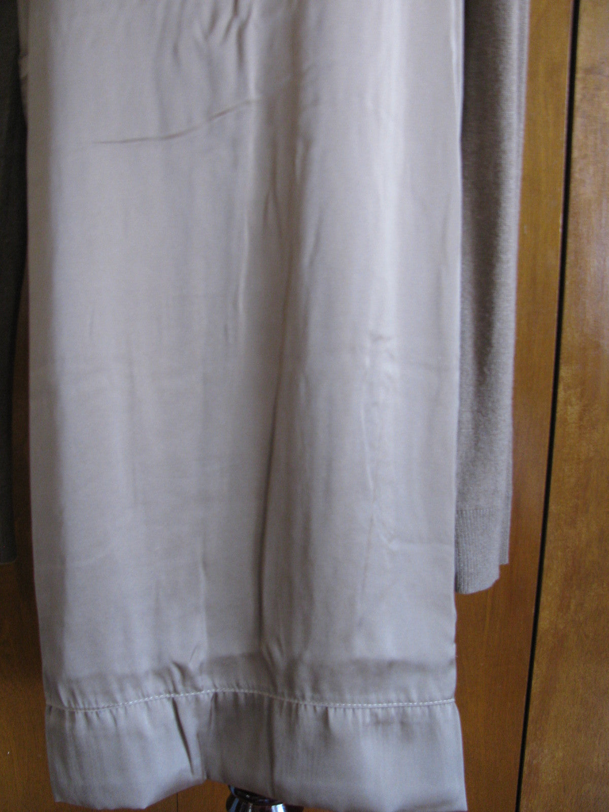 Twin Set by Simona Barbieri Women's Tan Sweater Dress Made in Italy Small 