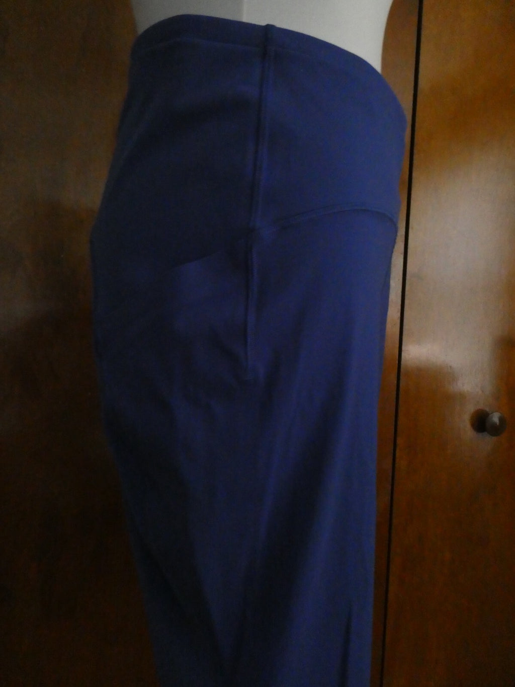 Lululemon Women's PSYH Blue Swift Speed HR Crop 28” Run Leggings Size 20
