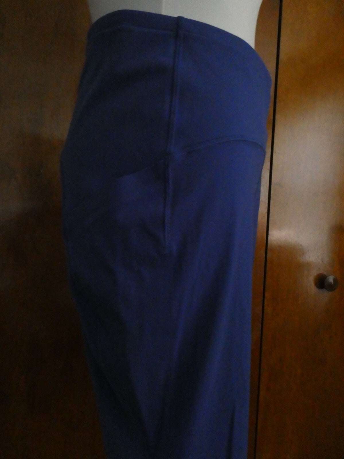 Lululemon Women's PSYH Blue Swift Speed HR Crop 28” Run Leggings Size 20