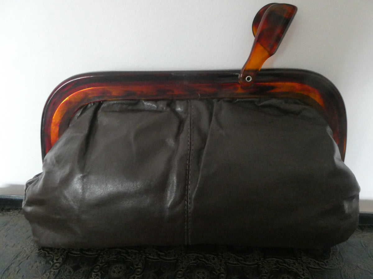 Unbranded Women's Brown Clutch 13” X 8” X  2"