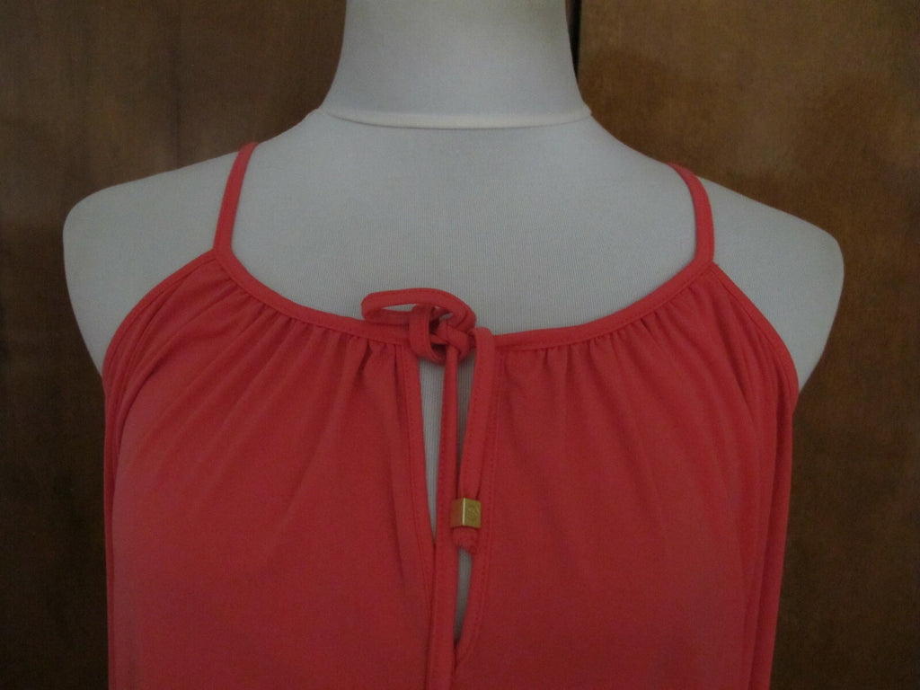 Michael Kors women's red cutout dress Medium New