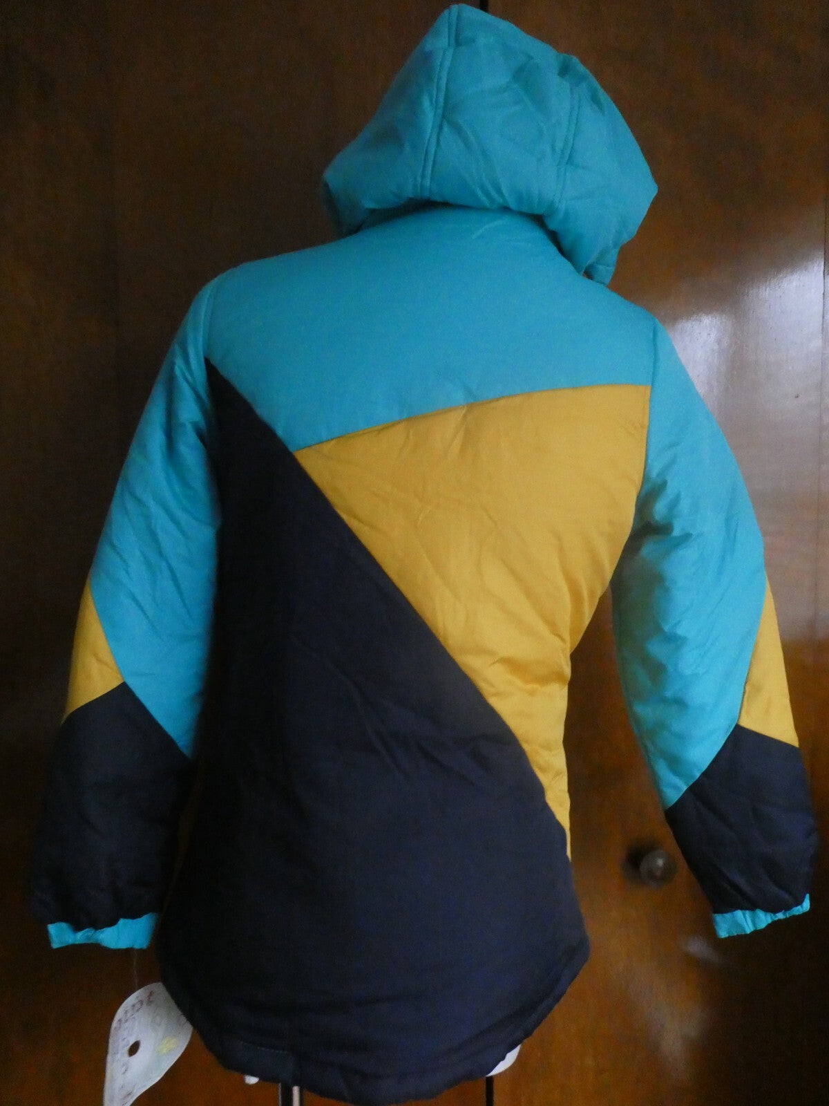 Mint Girl Winter Coat with Removable Hood Multicolor Girls Size Large (12-14)