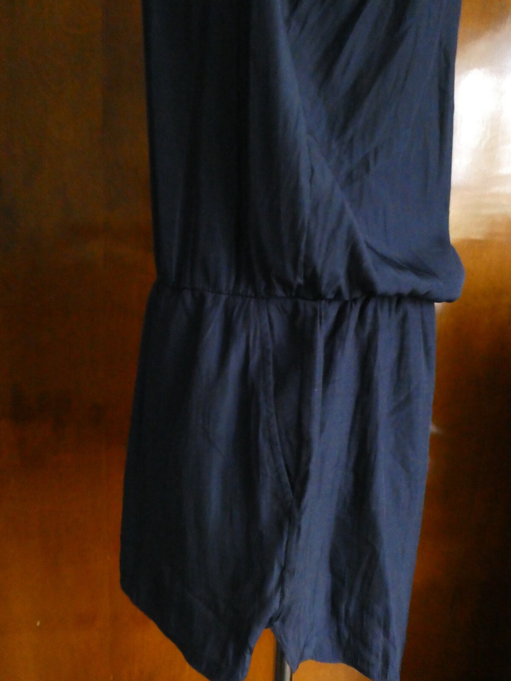 Gap Women's Navy Lined Romper Jumpsuit Size Large