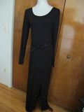 Armani Exchange Women's Rayon Black Evening Dress 