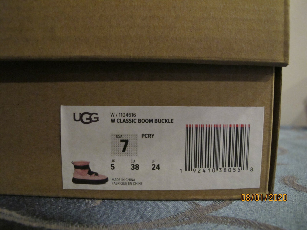 Ugg Australia Women's Classic Boom Buckle Combines Sneaker And Boot 7