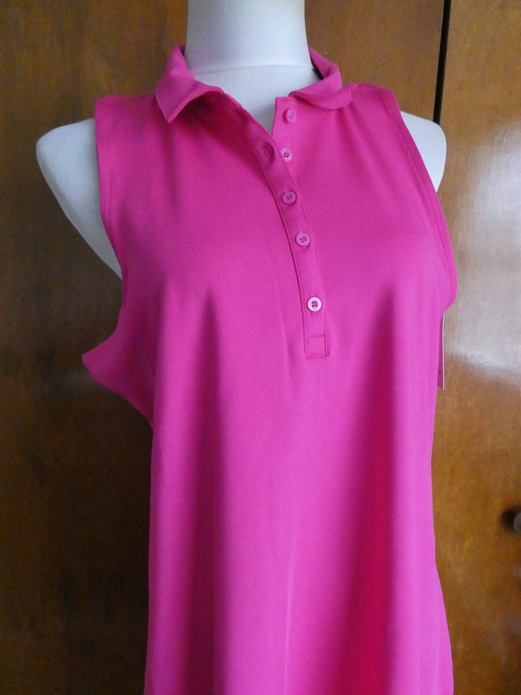 US POLO ASSN Women’s Pink USPA Sport Athletic Workout Dress Size Xlarge