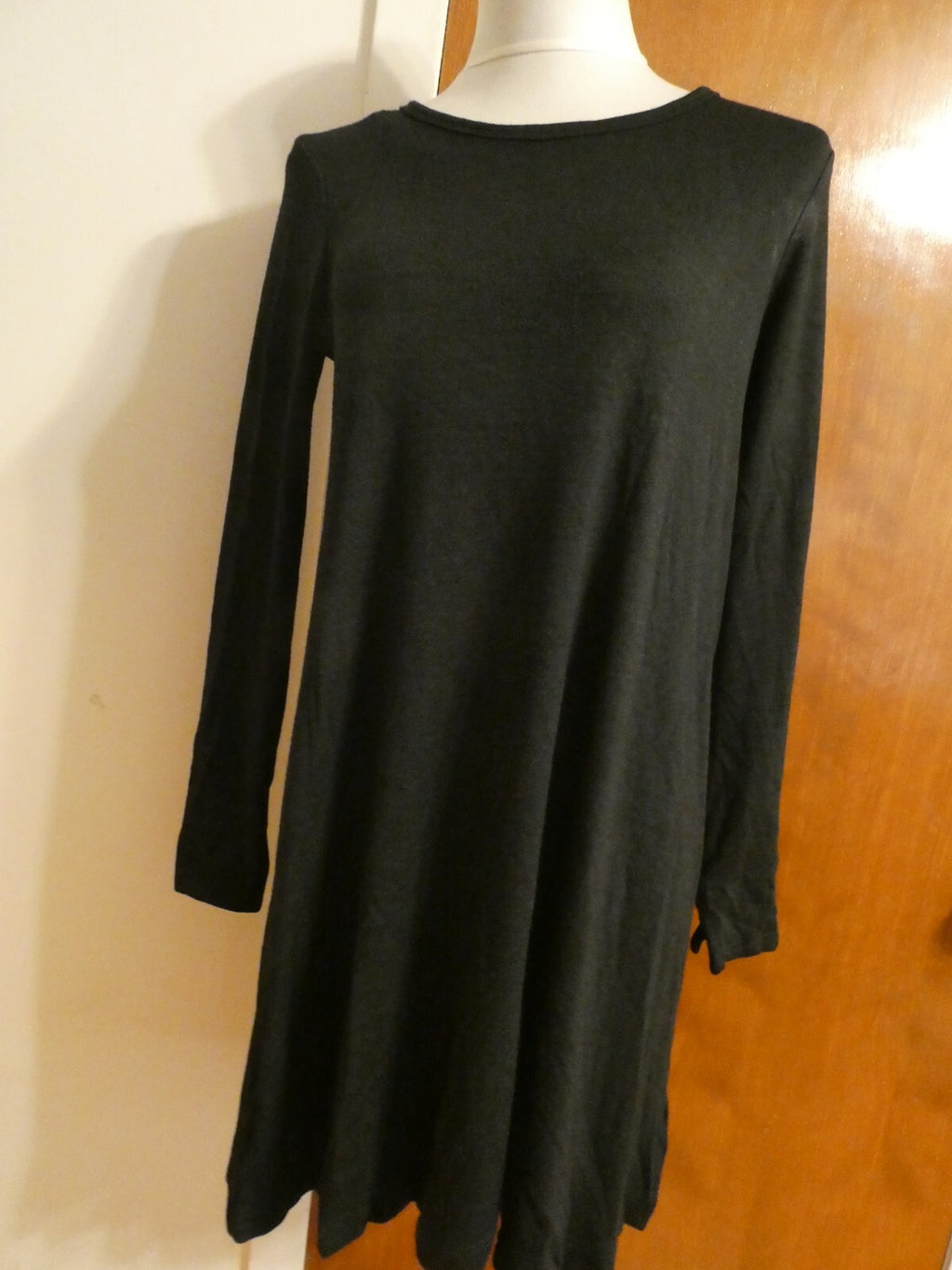 Gap Women's Black Long Sleeves A-Line Dress Size Medium