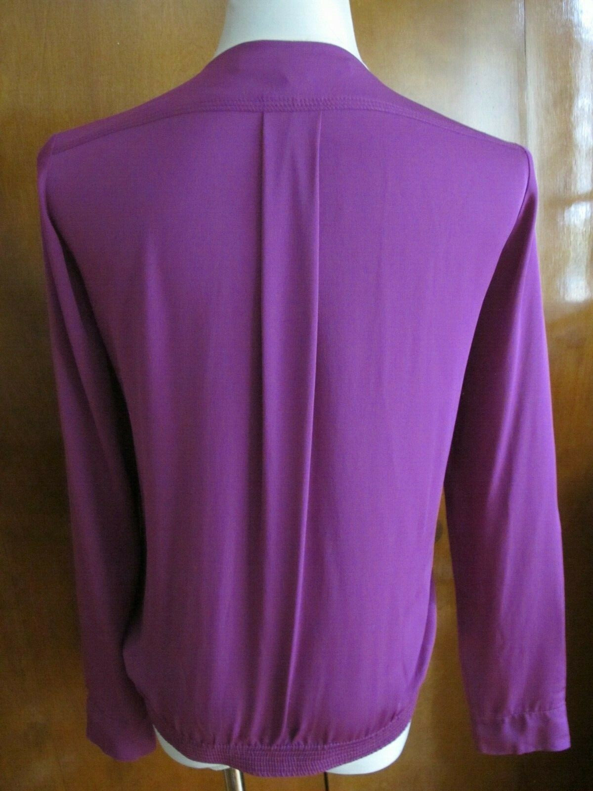 Diane von Furstenberg Evening silk purple top/blouse Size 4