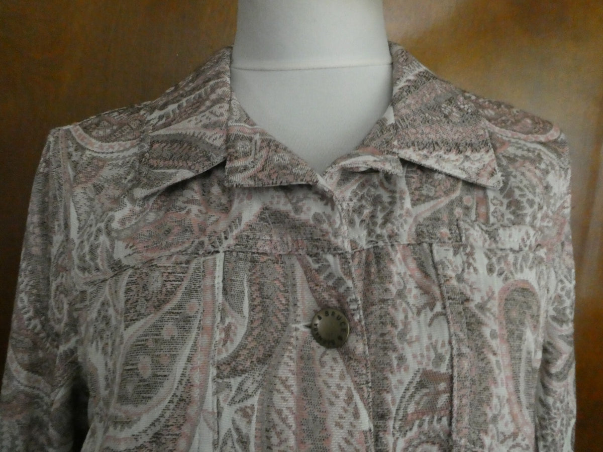 Fashion Born Again Women's Multicolor Detailed Blazer Size Large