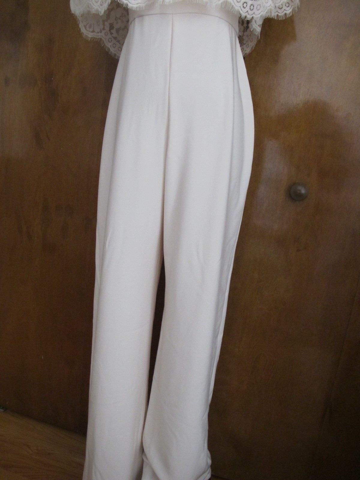 Anthropologie Theia Bridesmaids Women's Rose Evening Jumpsuit size 4 NWT