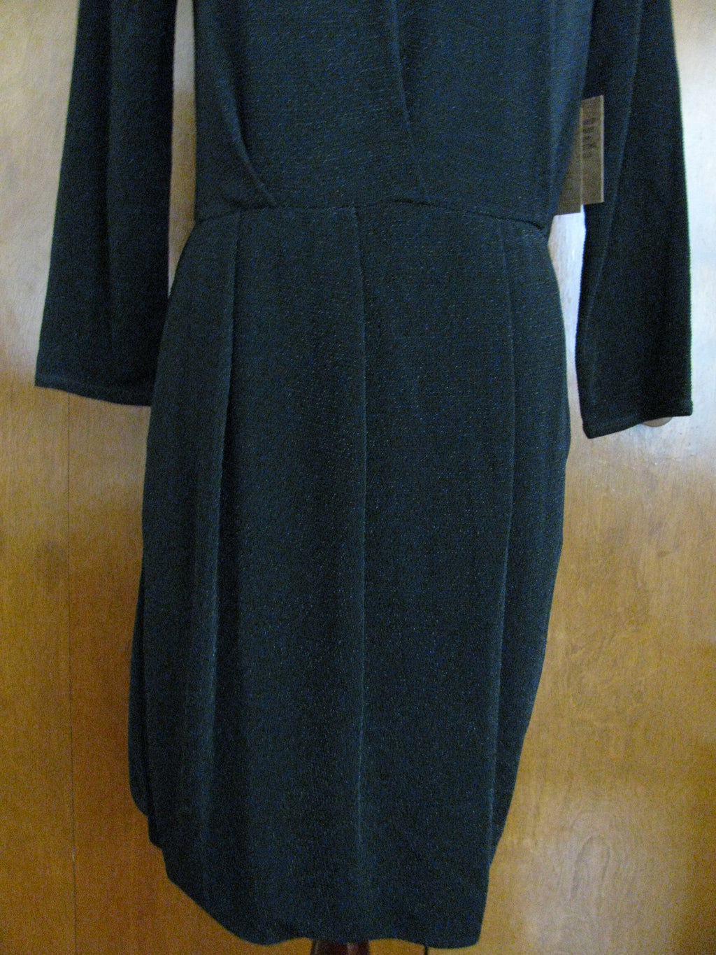 Rachel Roy women's stylish evening black mesh lined dress medium 
