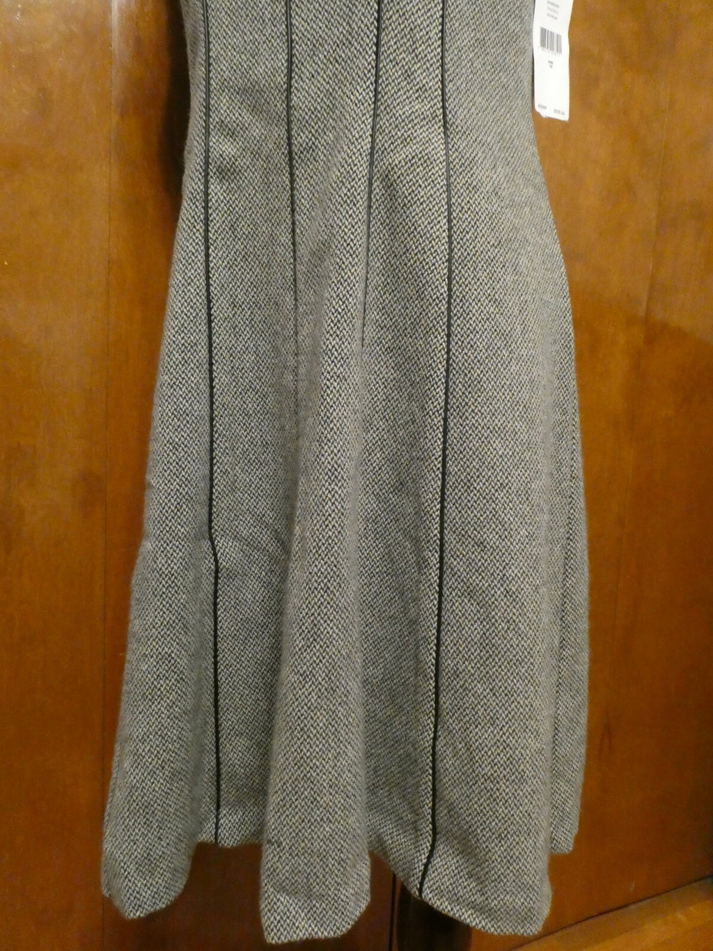 Ralph Lauren women's black/cream A-line dress size 10,12