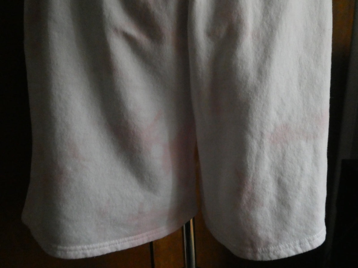 Peanuts Snoopy Tie Dye Shorts Women XL Pink NWT Drawstring Lounge Freeze NY