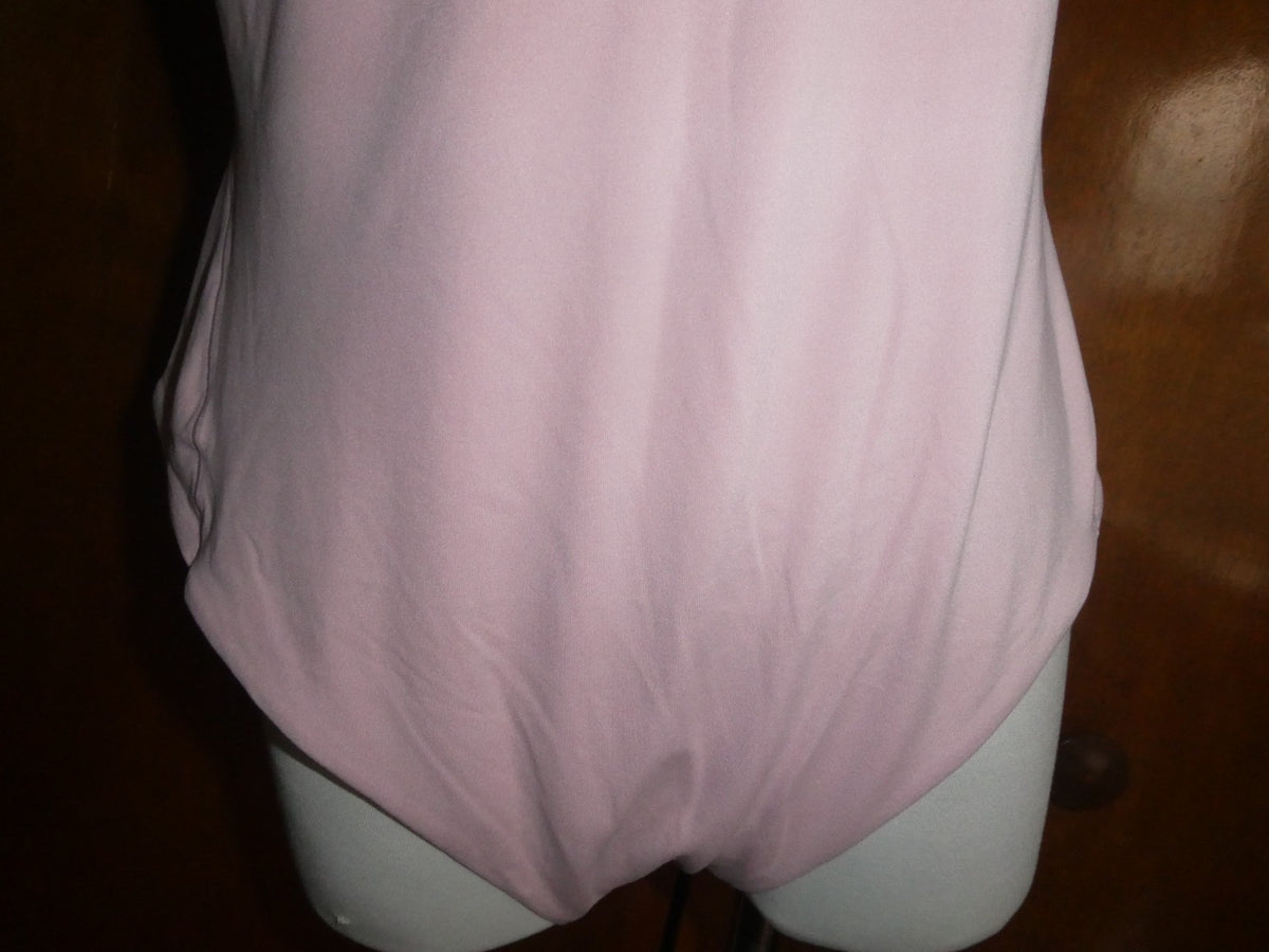 Lululemon Bodysuit Wundermost Soft Sleeveless PKHZ Pink Haze XLARGE