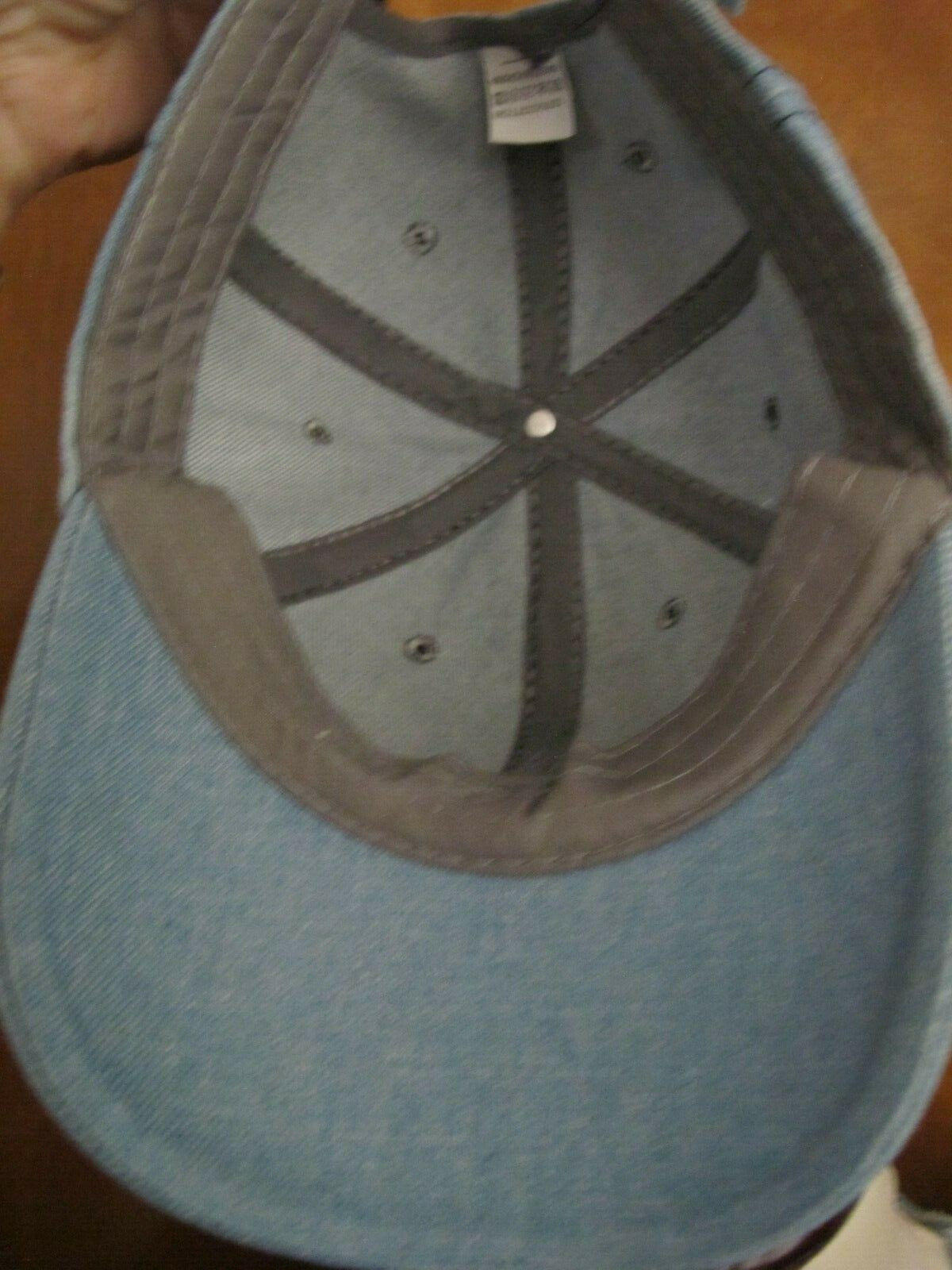 Marbella & Ashford women’s blue jeans hat one size 
