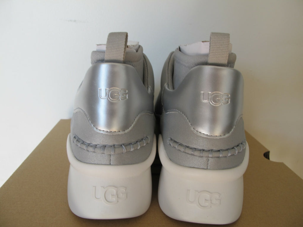 Ugg Australia Women’s NEUTRA Slip On Sneaker Shoes Silver Gray W/1110878