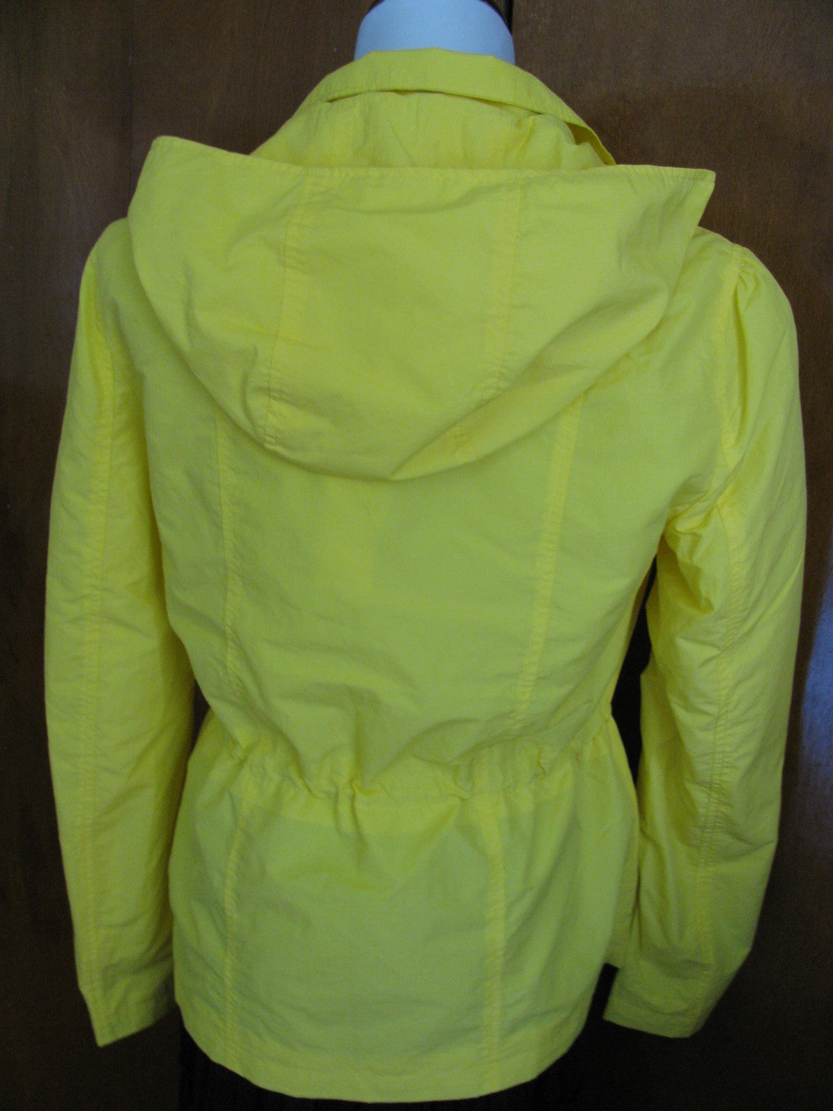 Workshop women's yellow cotton nylon lightweight jacket size Medium NWT  