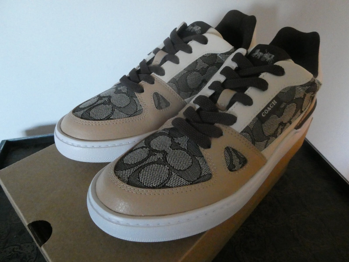 Coach Womens Maple Clip Signature Court Low Top Sneakers Size 6B, 6.5B, 7.5B, 8B