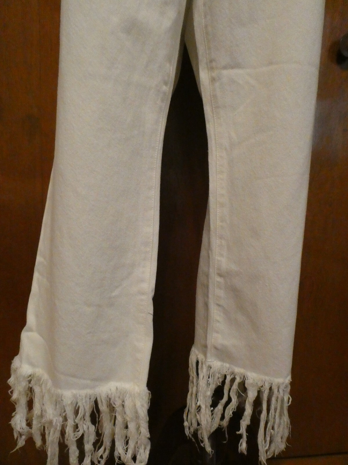 Anthropologie Pilcro and the Letterpress Hyphen fringe bottom jeans size 31, 32