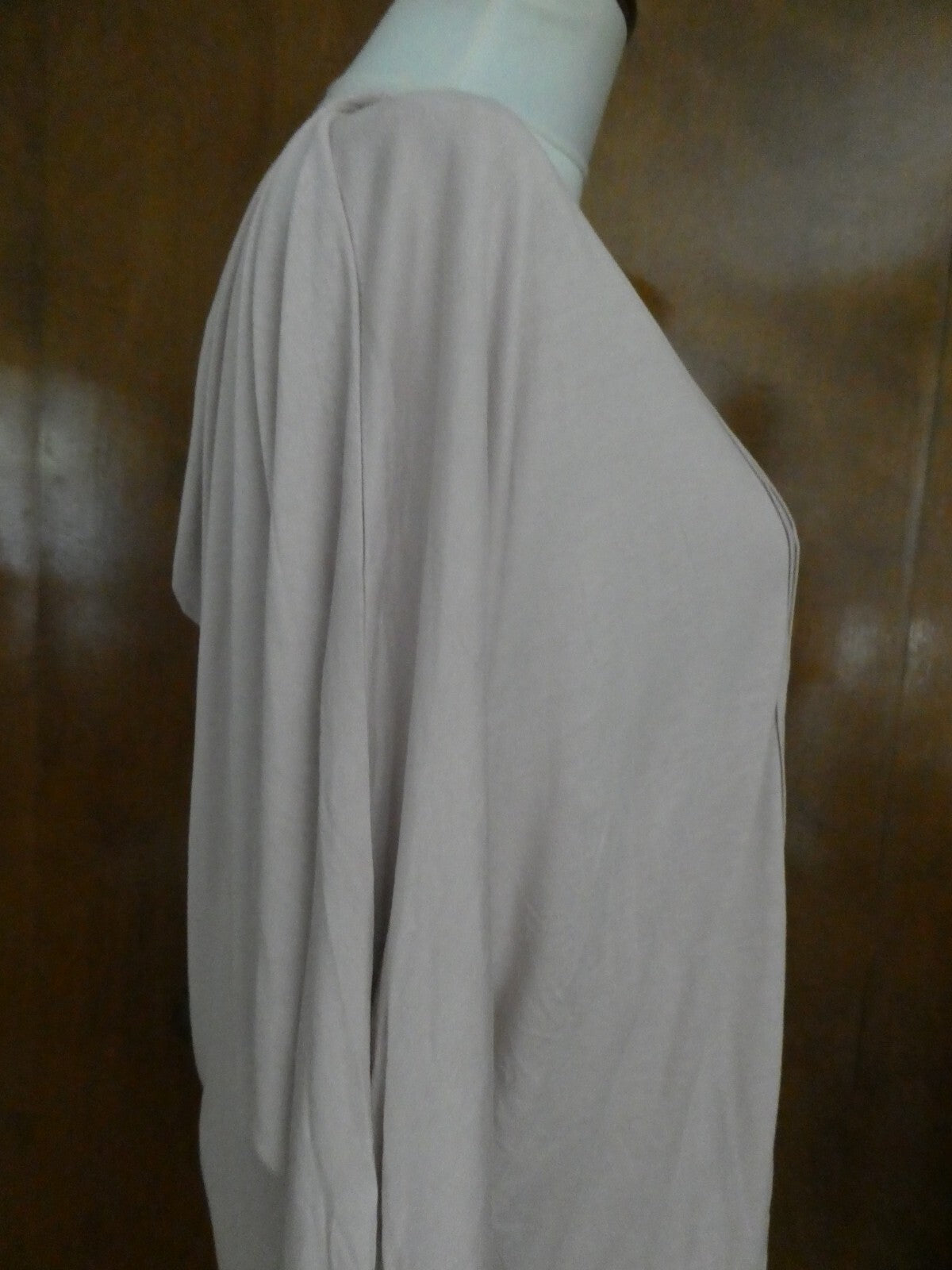 Gap women's light pink 100% rayon detailed top size Large 