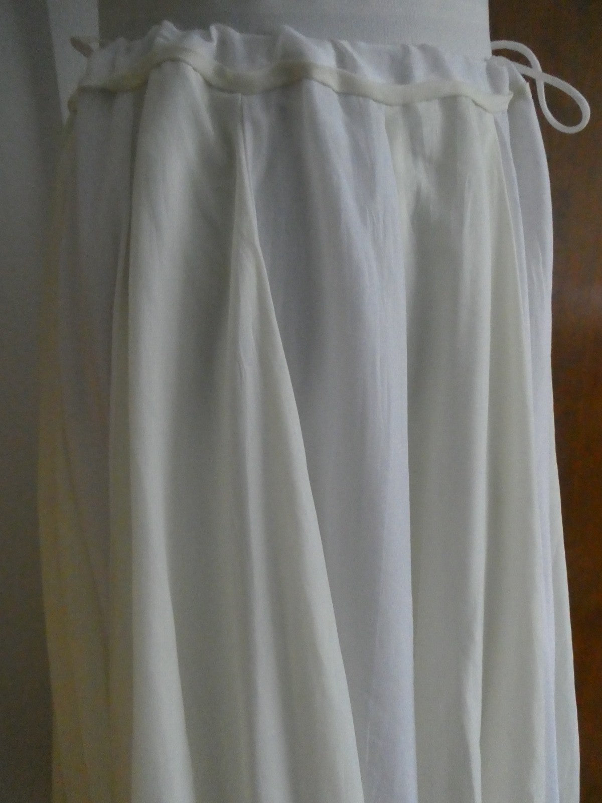 Mix Nouveau Women’s Long Lined Skirt Vanilla Size Medium NWT Style #24712