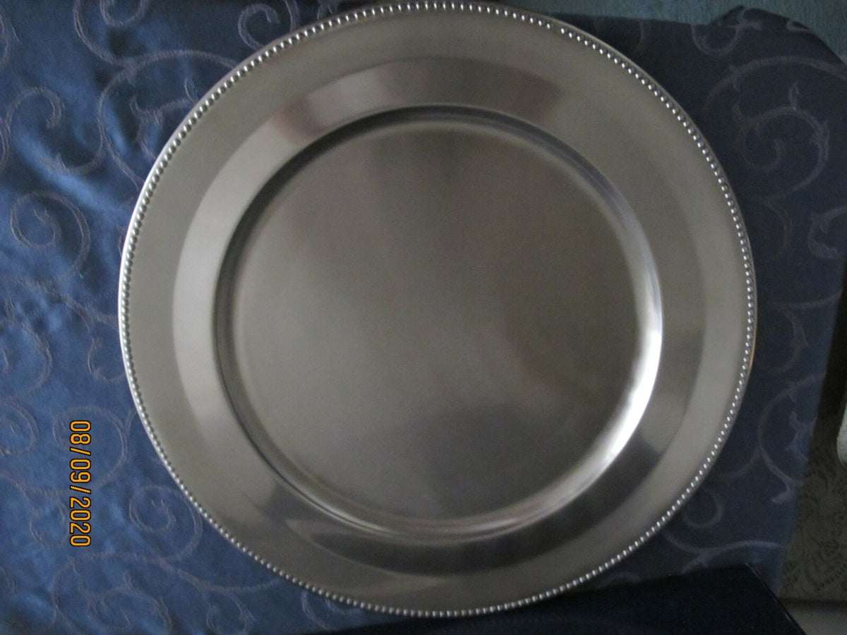 Tyler Florence by Mikasa Chef's White Collection Round Service Tray