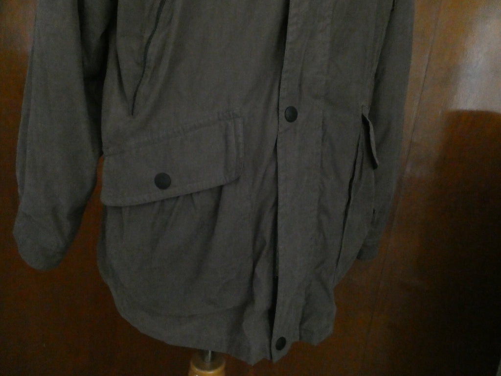 Forest Club by Rainforest Men’s Brown Green Casual Coat Jacket Zip Large