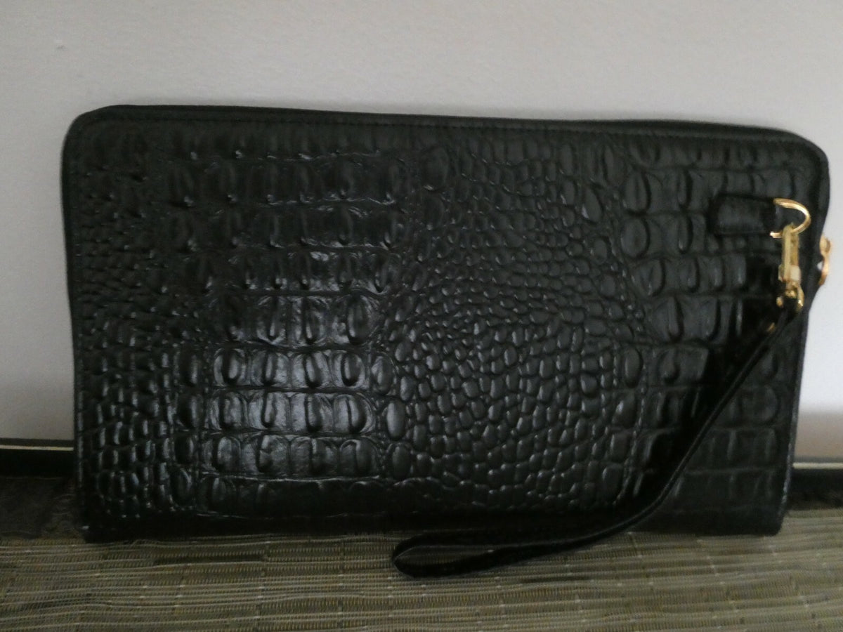 Beauty Town Women's Black Purse Bag Clutch 